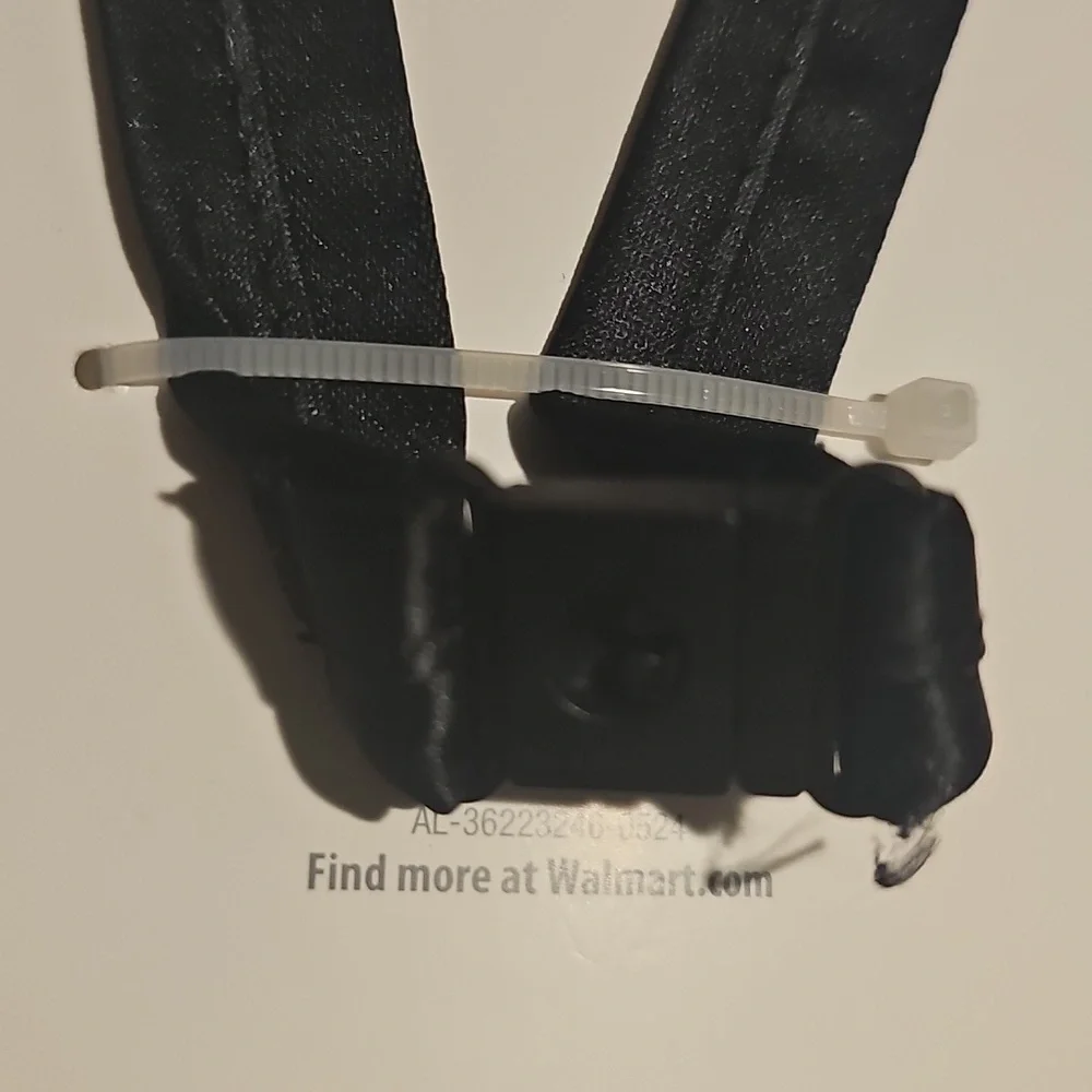 Wonder Nation Boys Zip Necktie and Pocket Square Set 2-Piece, Lot of 3 Black New